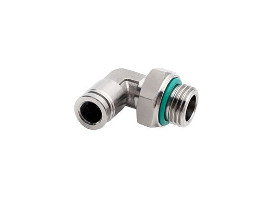 Поворотный мужской угольник 90° серии SPL-G с уплотнительным кольцом (O-ring)