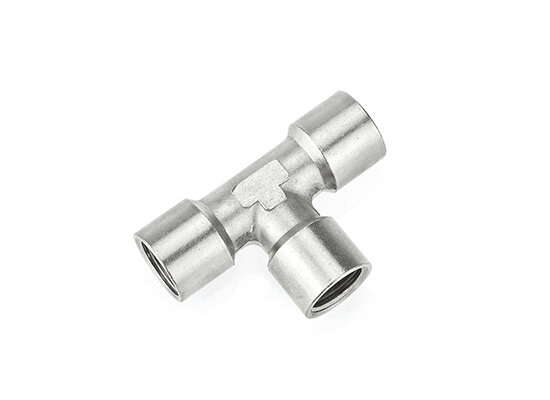 AB-008N Латунный тройник с внутренней резьбой