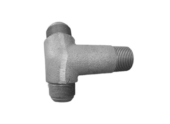 Удлинённый тройник 120° с гайкой CS-8081